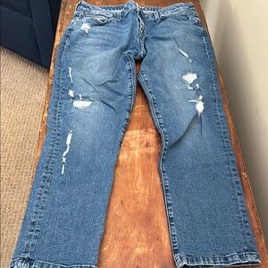 Women’s Tommy Hilfiger Boyfriend Distressed Jeans